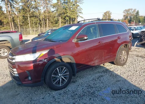 2017 Toyota Highlander Xle из США, поврежденный, VIN 5TDJZRFH0HS471859